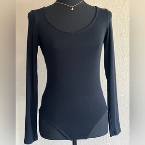 GAP Women's Classic Black Bodysuit